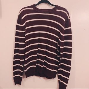WOMENS IVY CREW STRIPED SWEATER SIZE SMALL